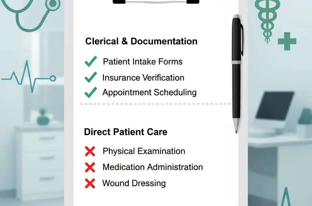 medical scribe duties