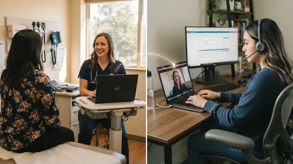 Live vs Asynchronous Virtual Medical Scribe
